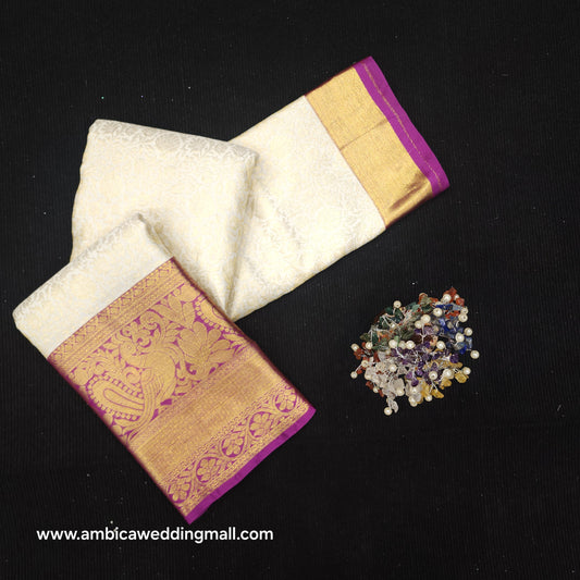 Pure Kanchi Pattu Resham Talambralu Saree