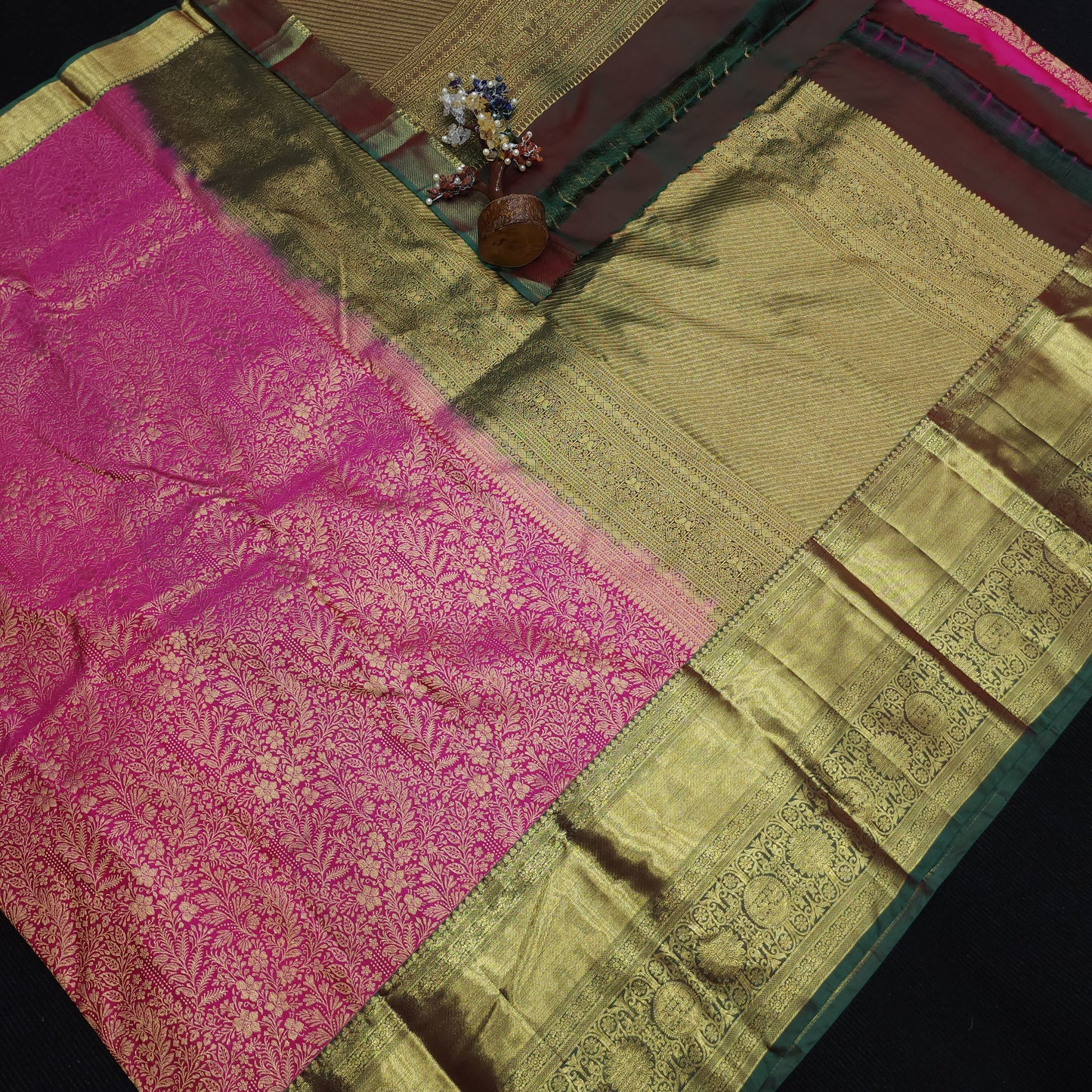 Kanchi Pattu Reshma Saree✨️