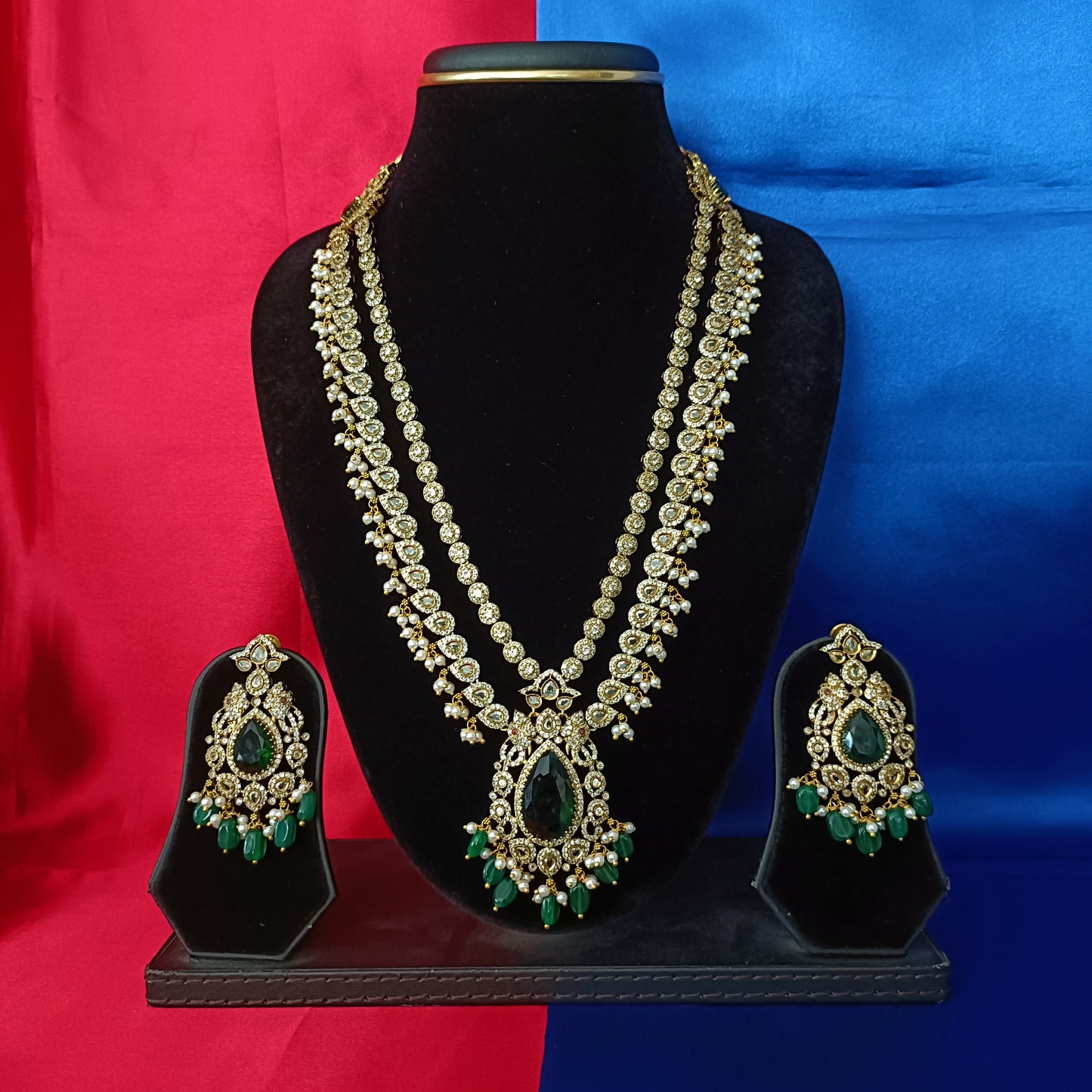 Elegant Victorian Layered Long Necklace
