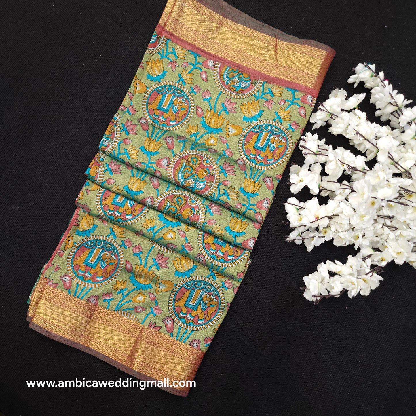 Kalamkari Fancy Saree