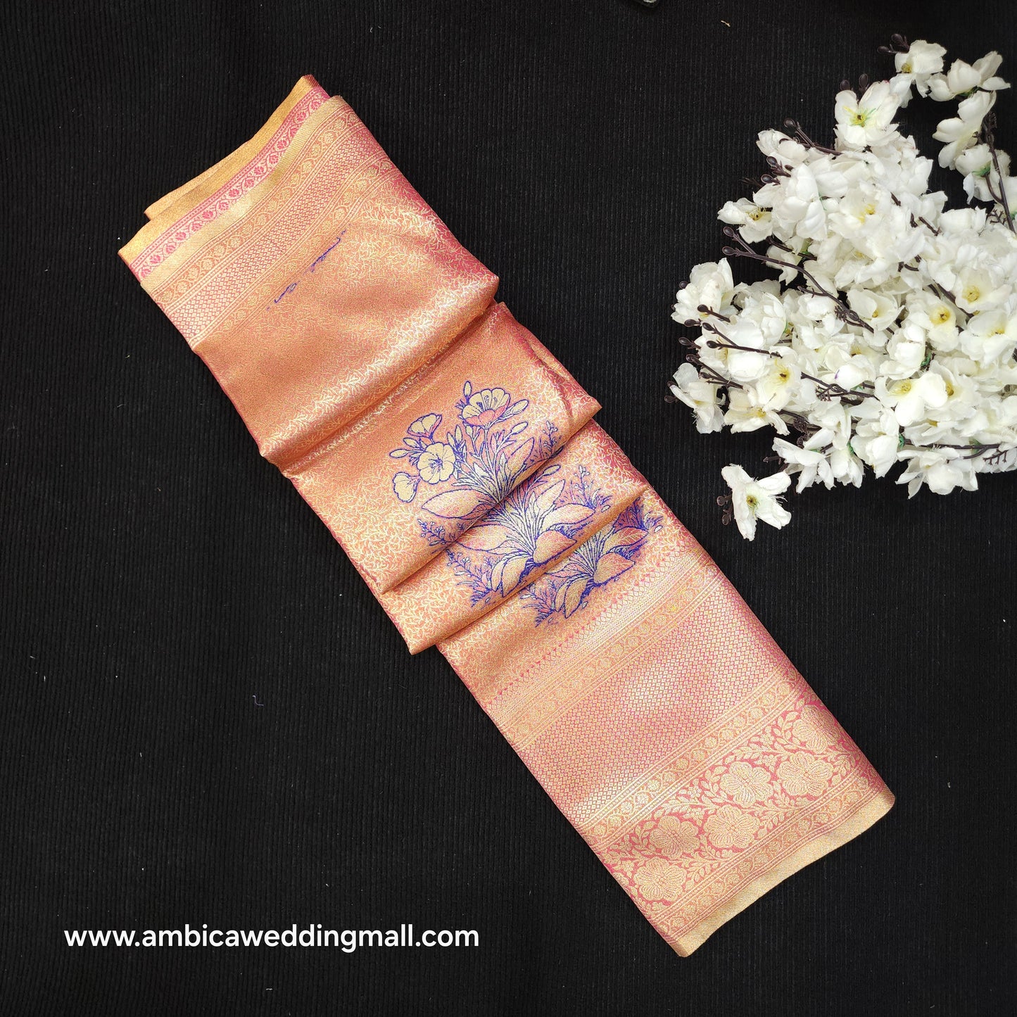 Skirt Border Kanchi Pattu Saree