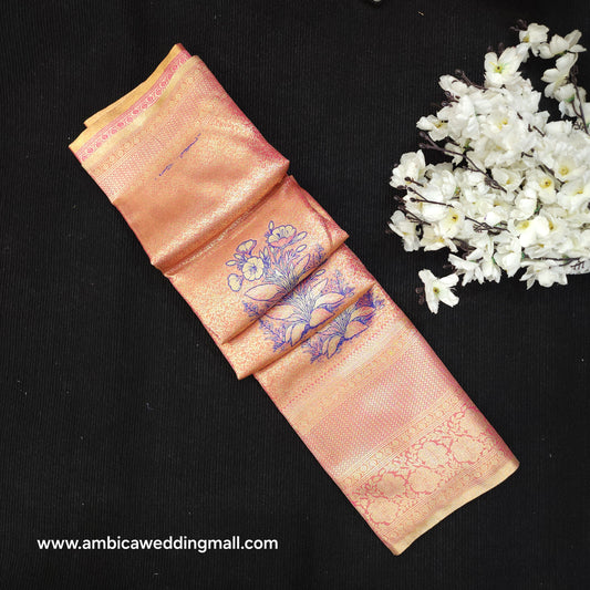 Skirt Border Kanchi Pattu Saree