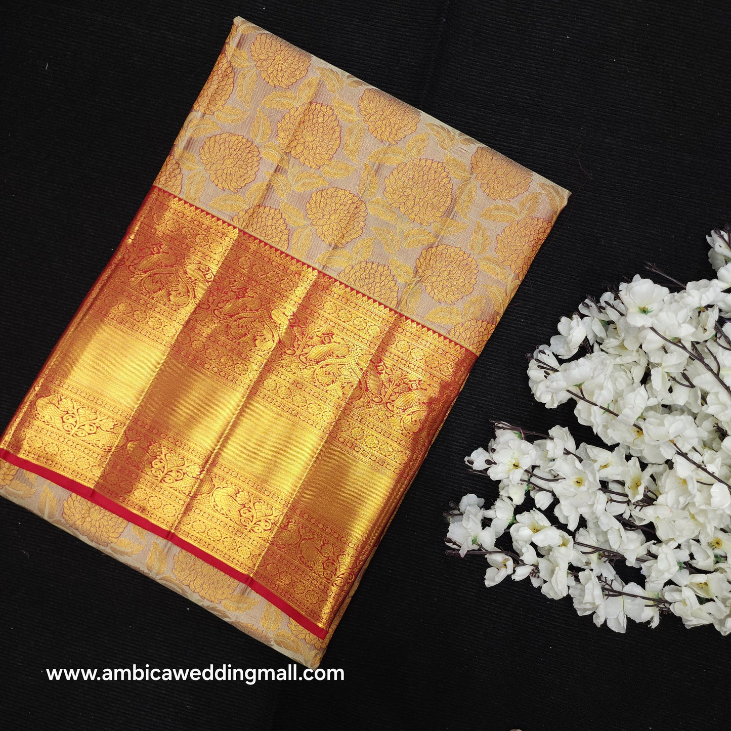 Pure Resham Bridal Kanchi Pattu Handloom Saree