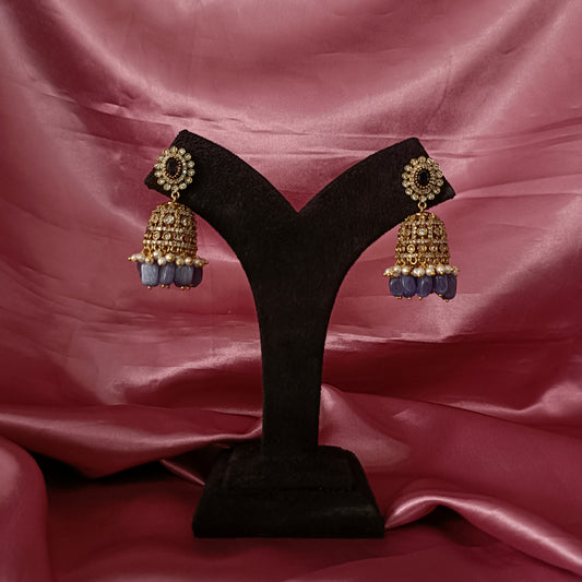 Elegant Victorian Jhumkas - Ambica Wedding Mall