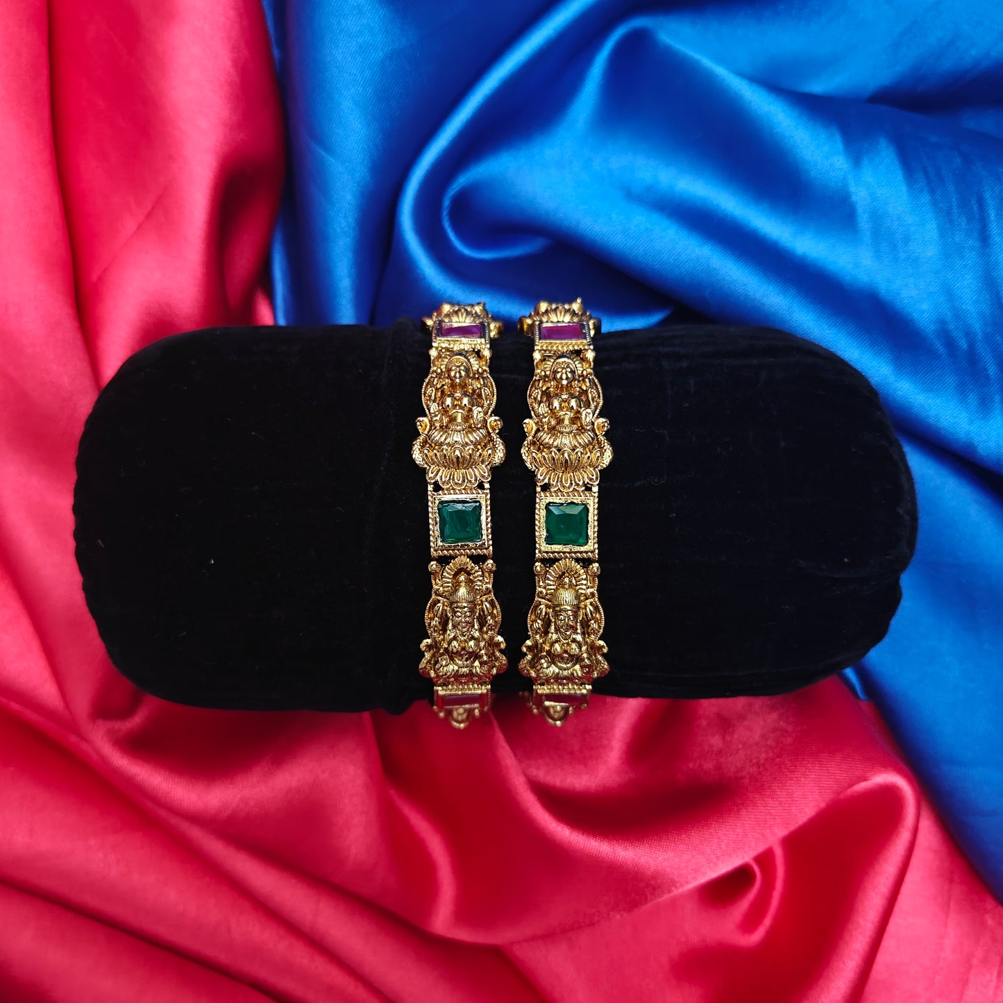 Beautiful Nakshi Bangle With Laxmi Idol - Ambica Wedding Mall