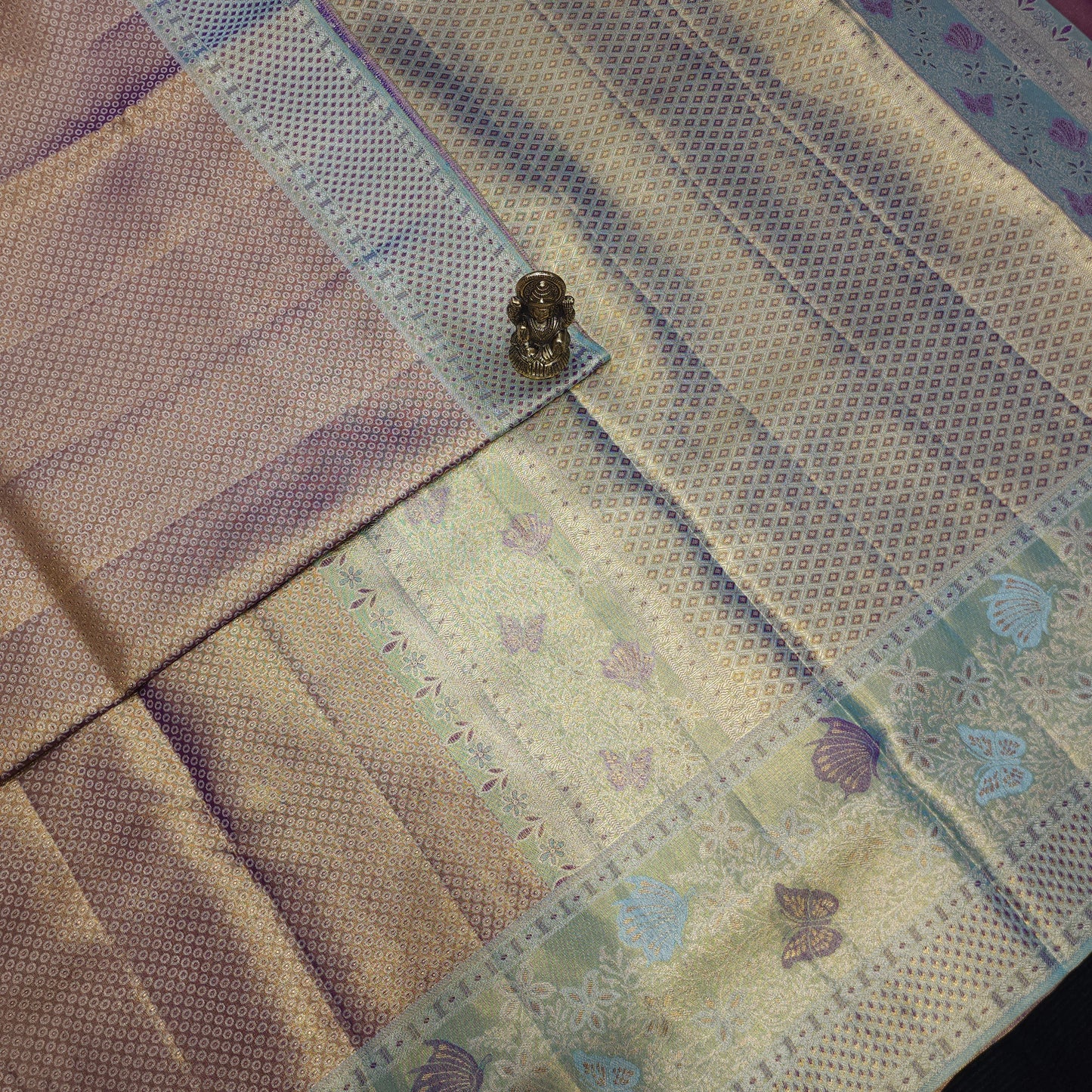 Pure Handloom Kanchi Pattu Bridal Saree