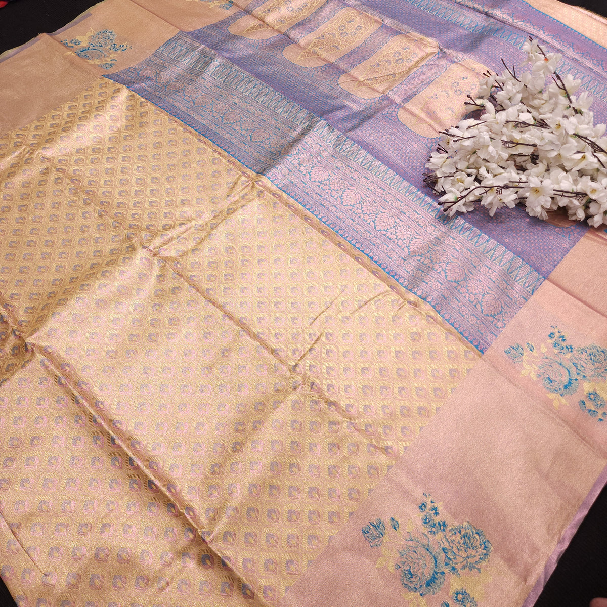 Semi Kanchi Pattu Saree ✨