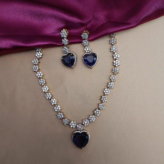 Elegant Victorian Short Necklace - Ambica Wedding Mall