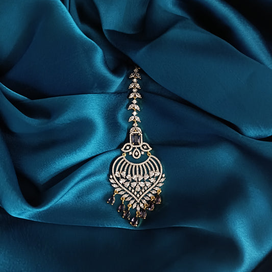 Stylish Zircon Tika - Ambica Wedding Mall