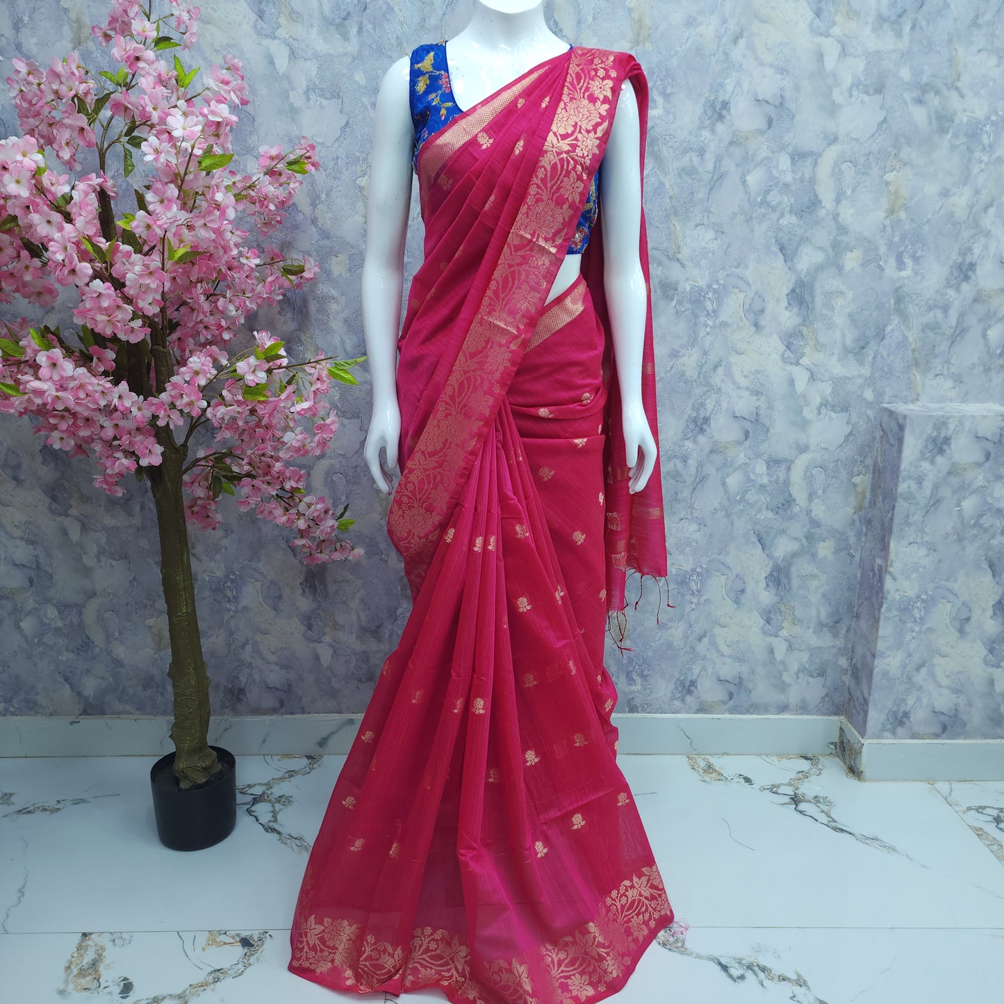 Khadhi Cotton Saree - K650