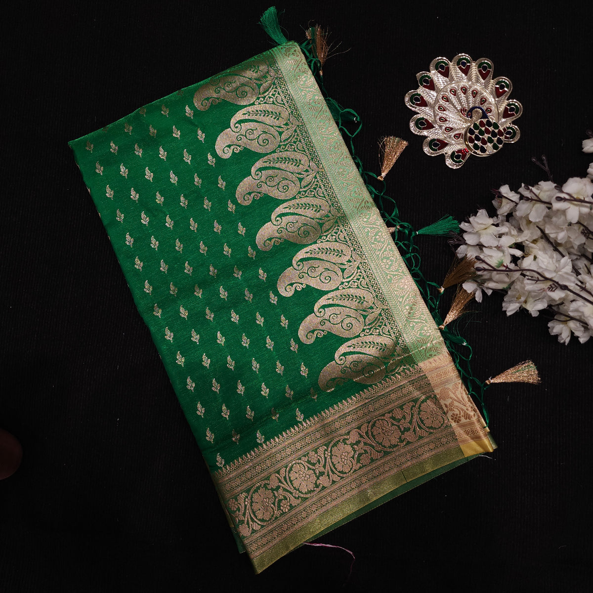 Katan Banarasi Silk Saree