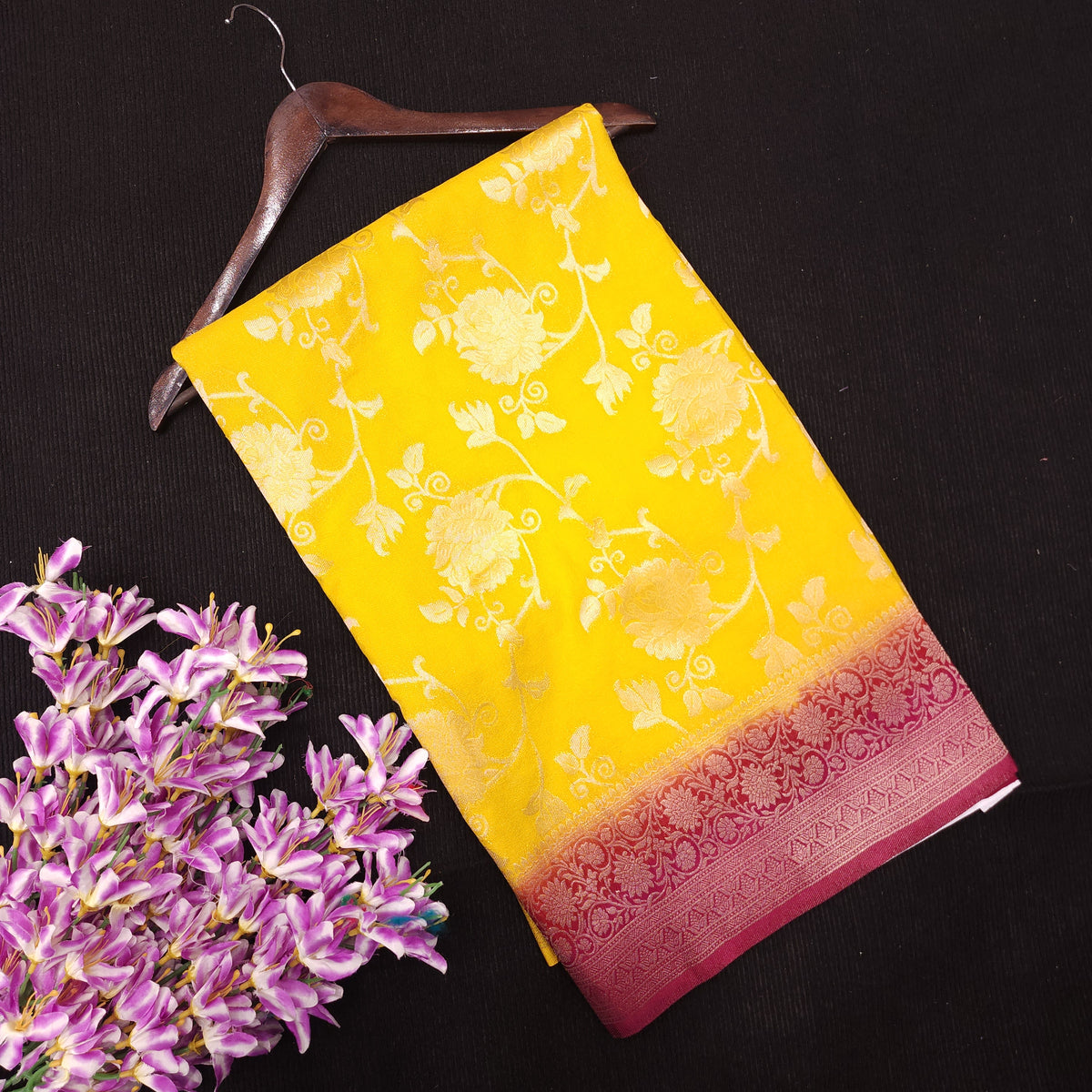 Banaras Georgette Saree