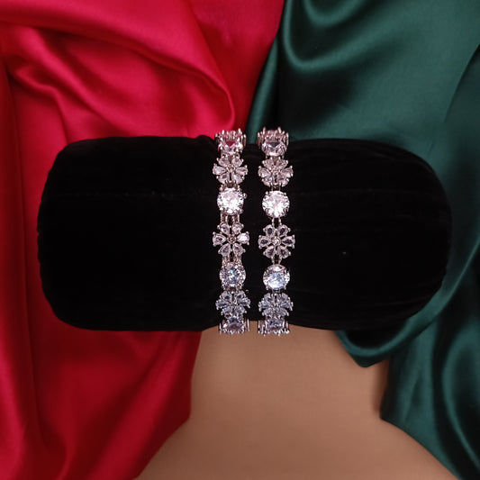 Beautiful Silver Bangles