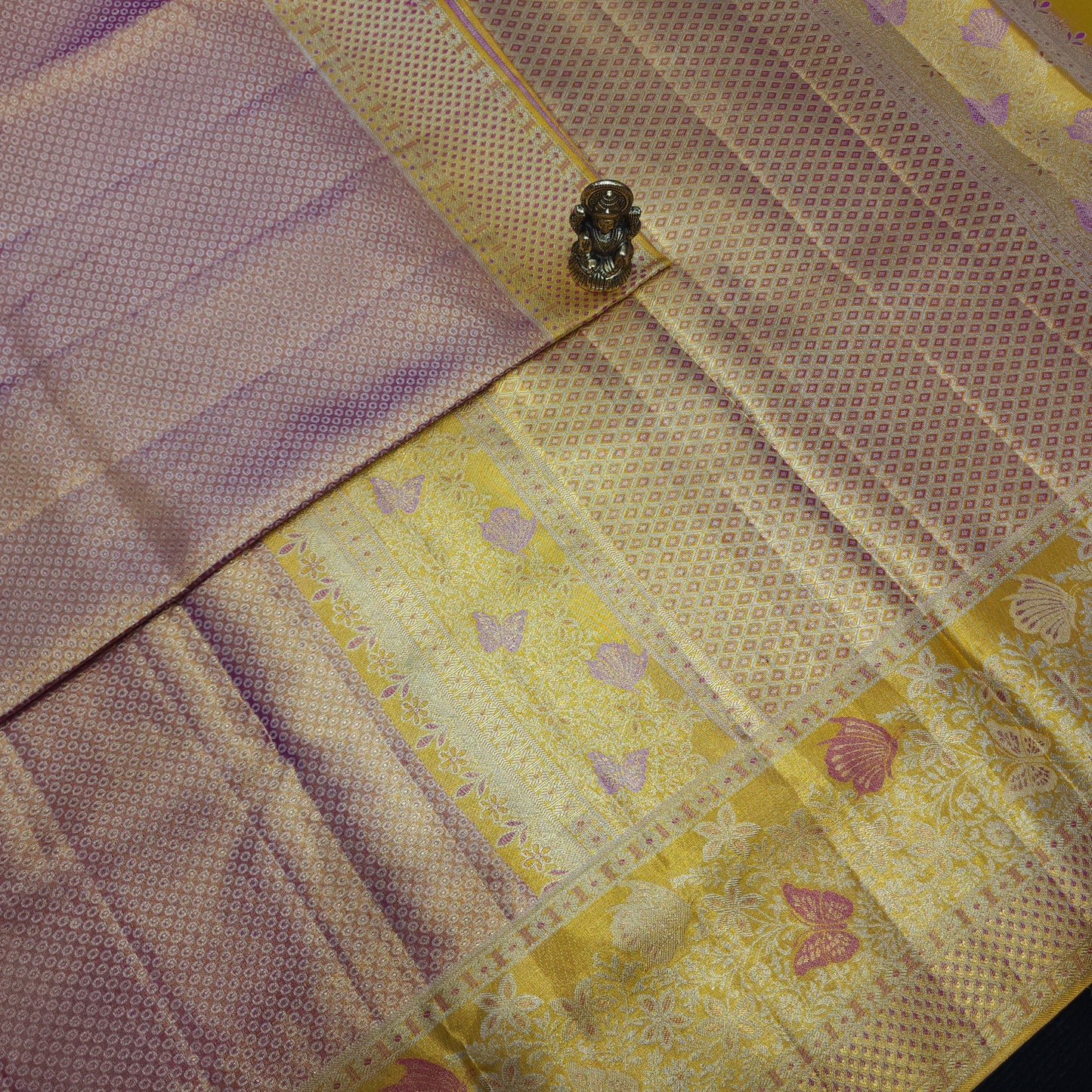 Pure Handloom Kanchi Pattu Bridal Saree