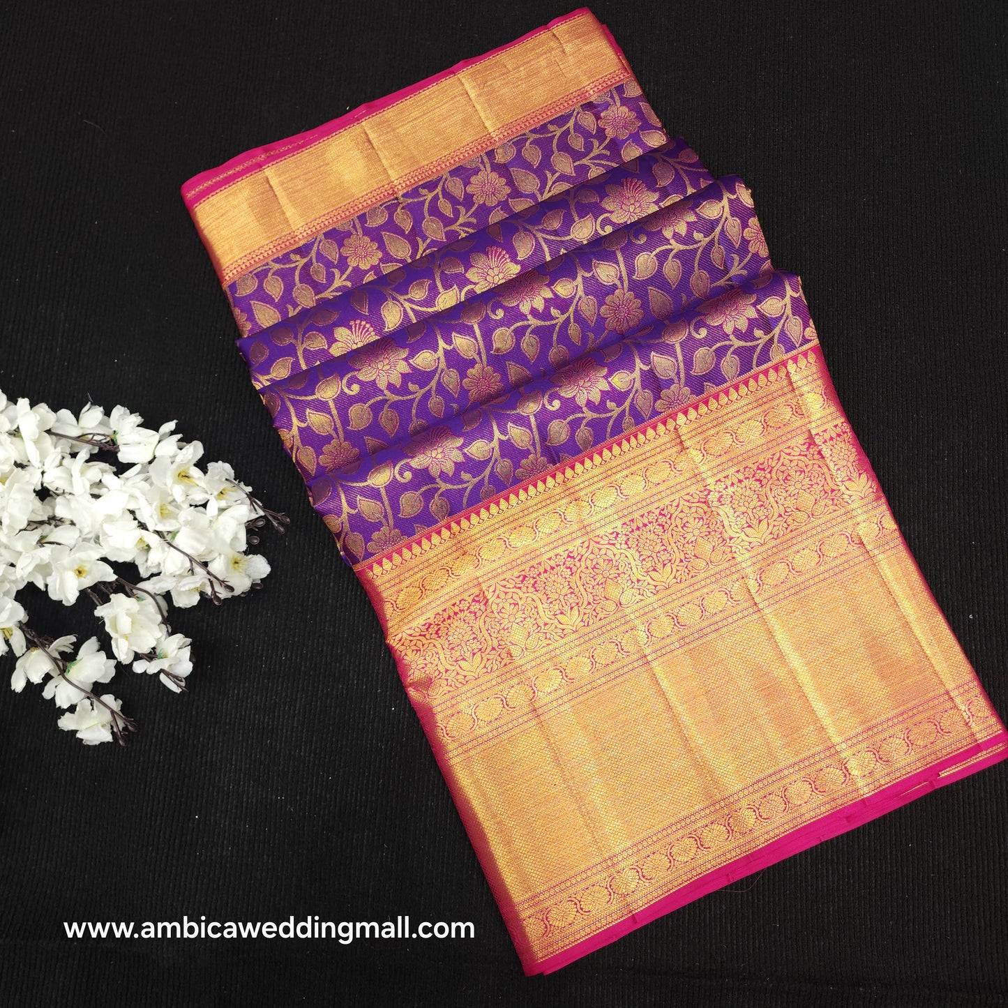 Pure Resham Bridal Kanchi Pattu Handloom Saree