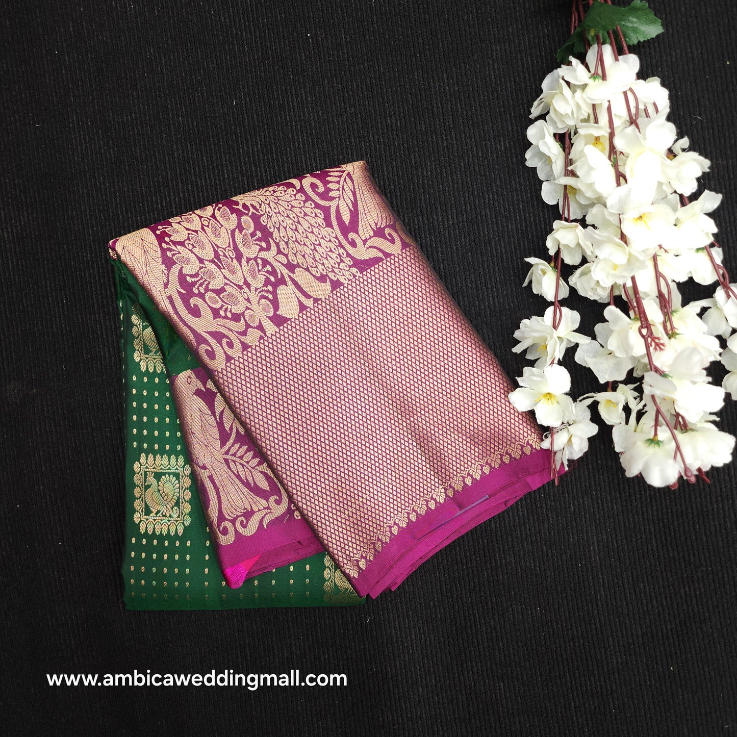 Kanchi Pattu Handloom Butta Light Weight Saree