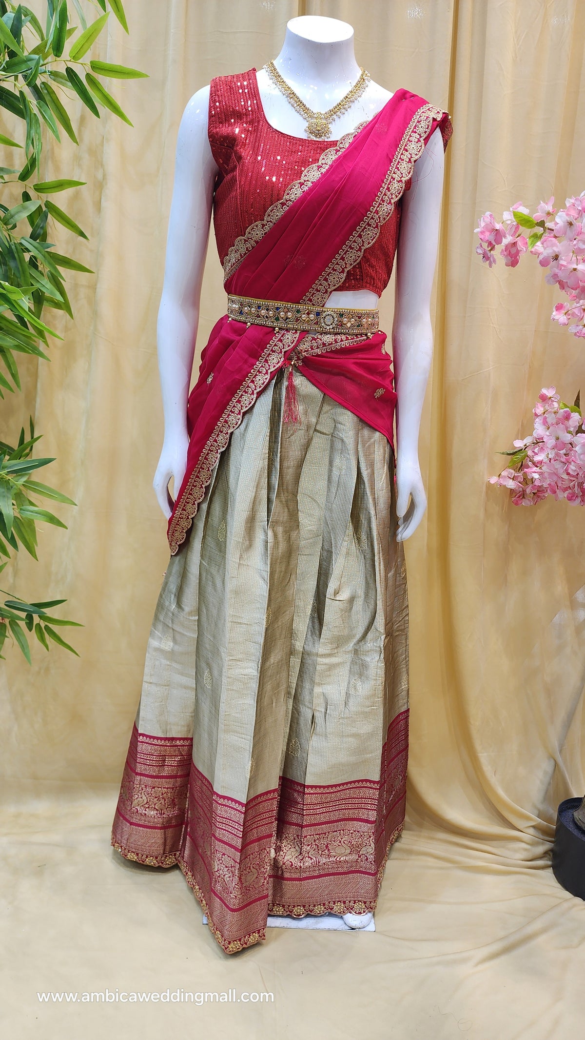 Free Size, Half Saree Collection ✨
