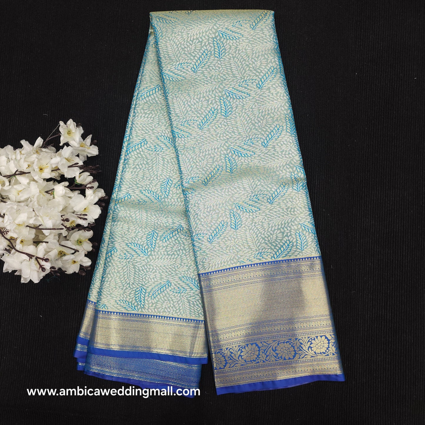 ✨️Kanchi pattu semi one gram gold saree✨️