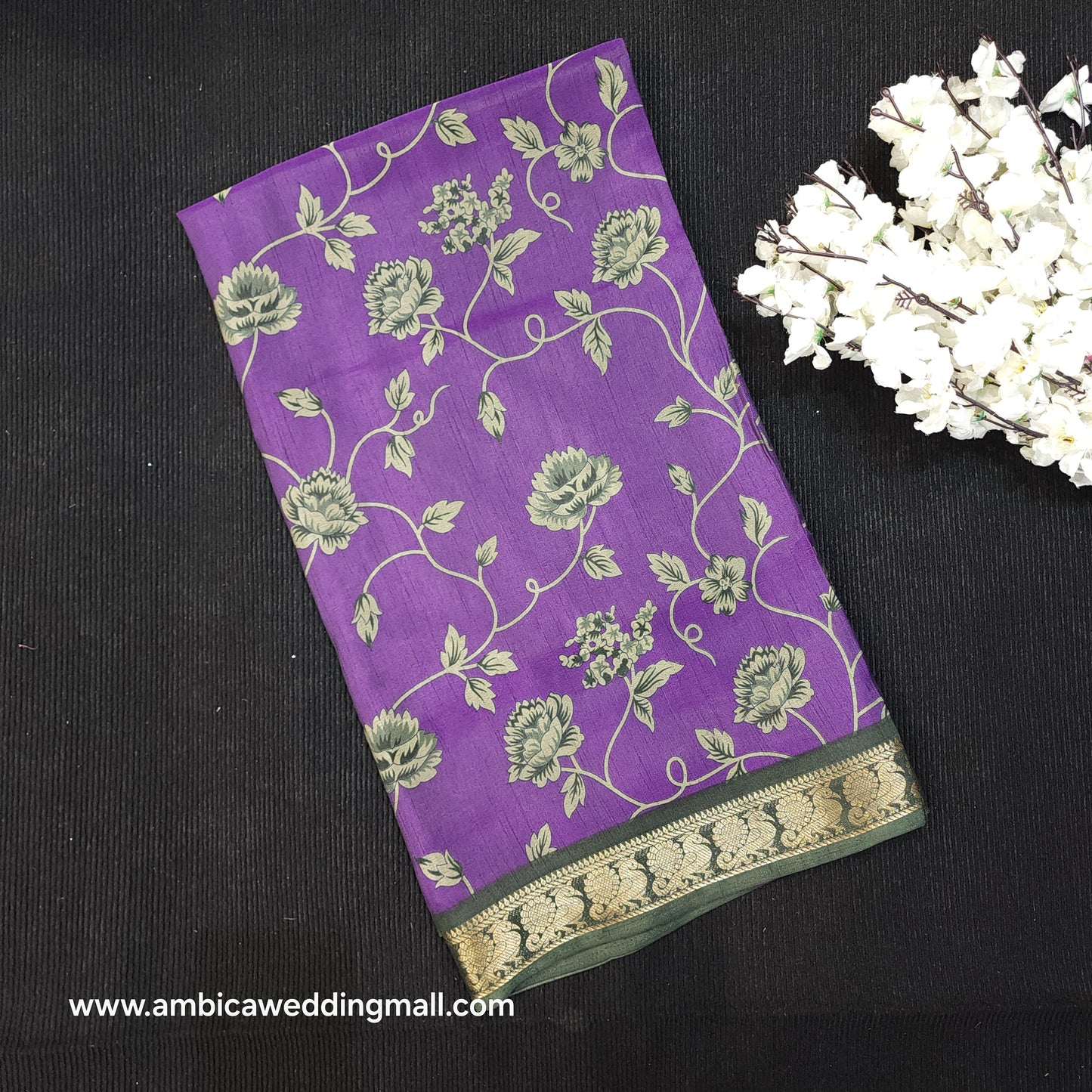 Kalamkari Dola Silk Saree