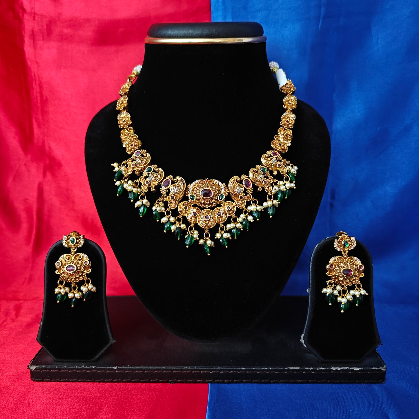 Beautiful Nakshi Short Necklace