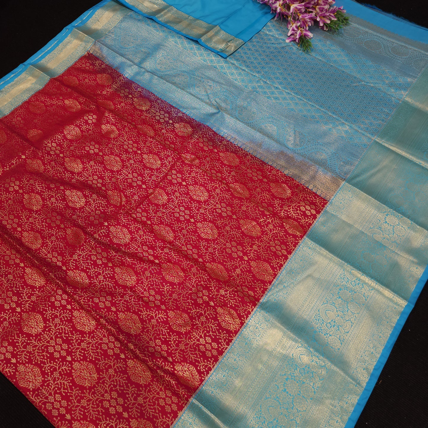Resham Mix Kanchi Pattu Sarees