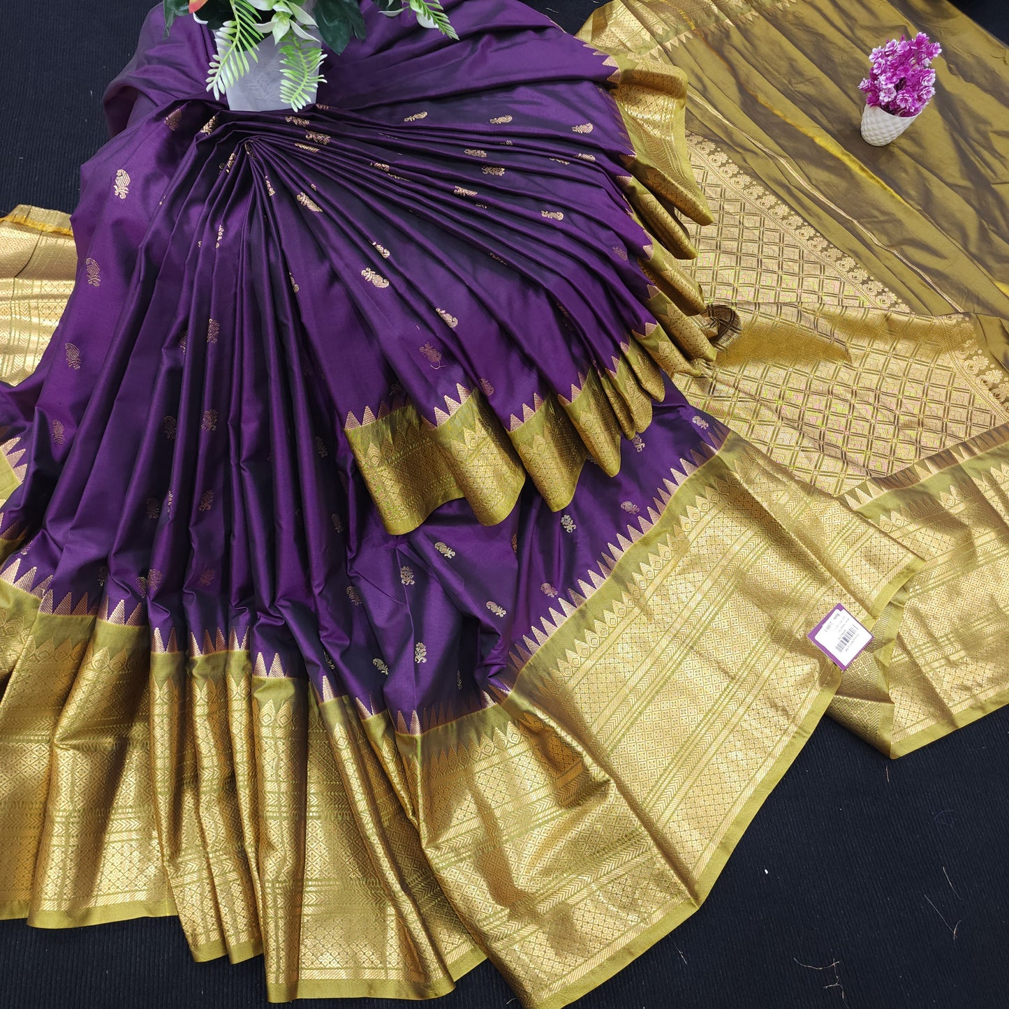 ✨️Gadwal Semi Pattu Sarees✨️