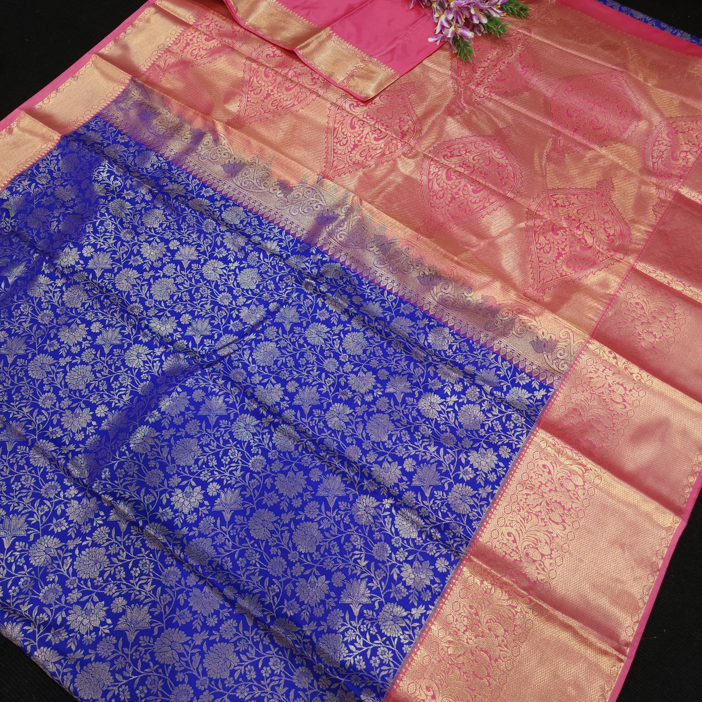 Resham Mix Kanchi Pattu Sarees