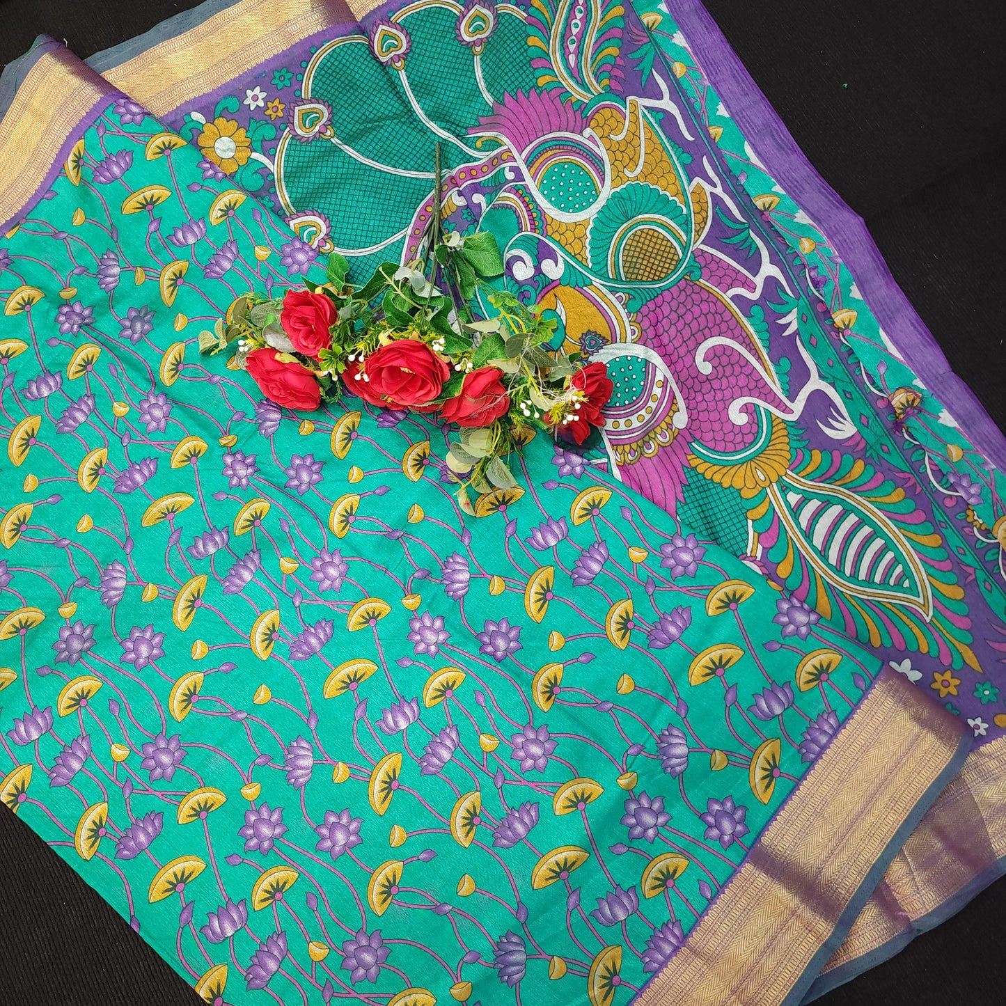 Kalamkari Fancy Saree
