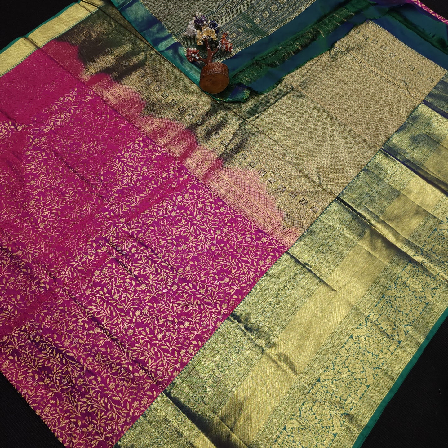 Kanchi Pattu Reshma Saree✨️