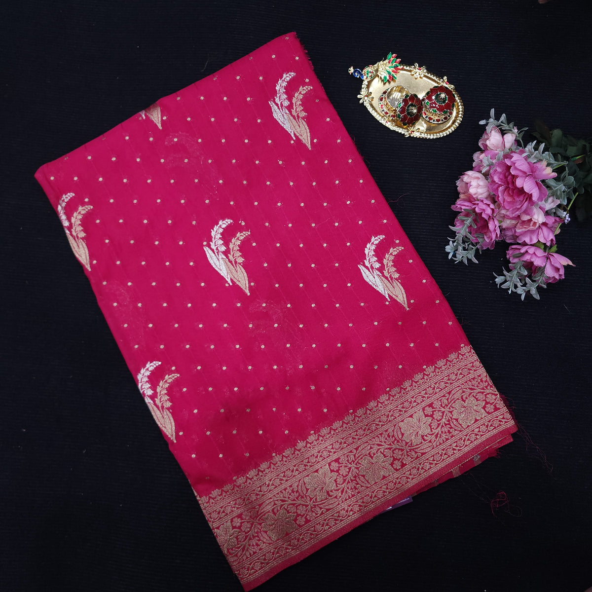 Banaras Georgette saree