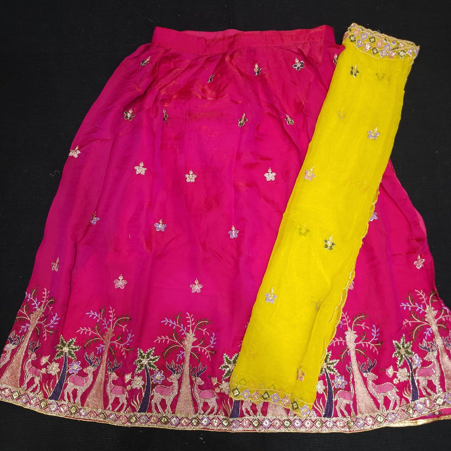 Banaras Fancy Half Saree