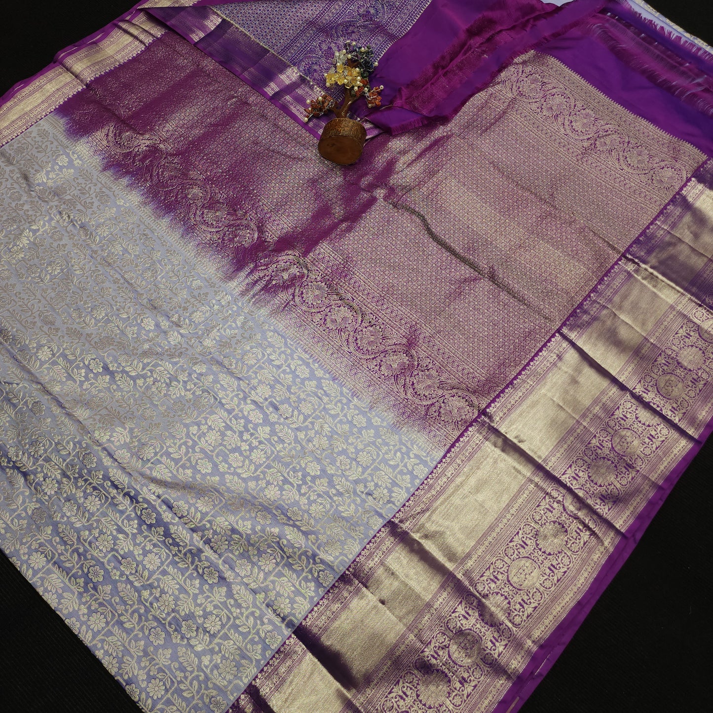 Kanchi Pattu Reshma Saree✨️