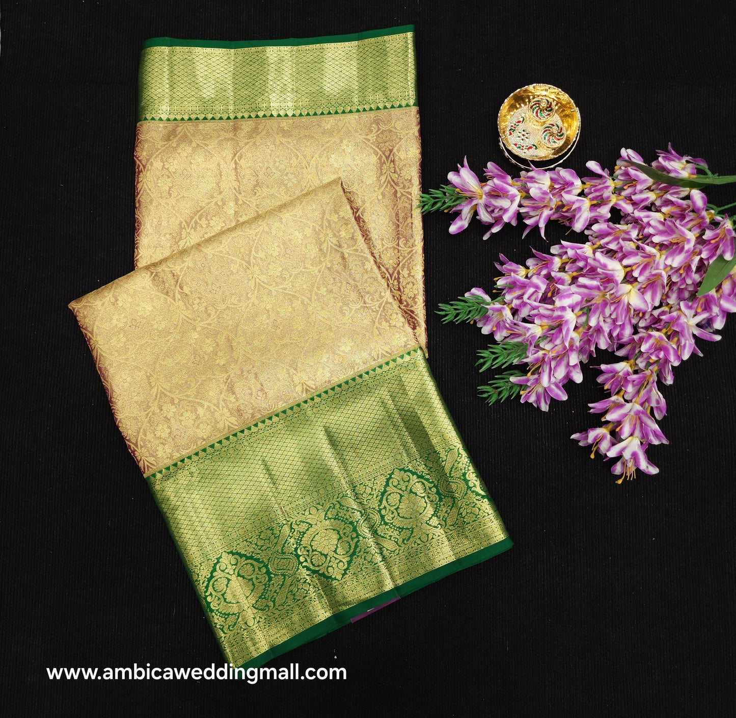 Pure Handloom Kanchi Pattu Bridal Saree