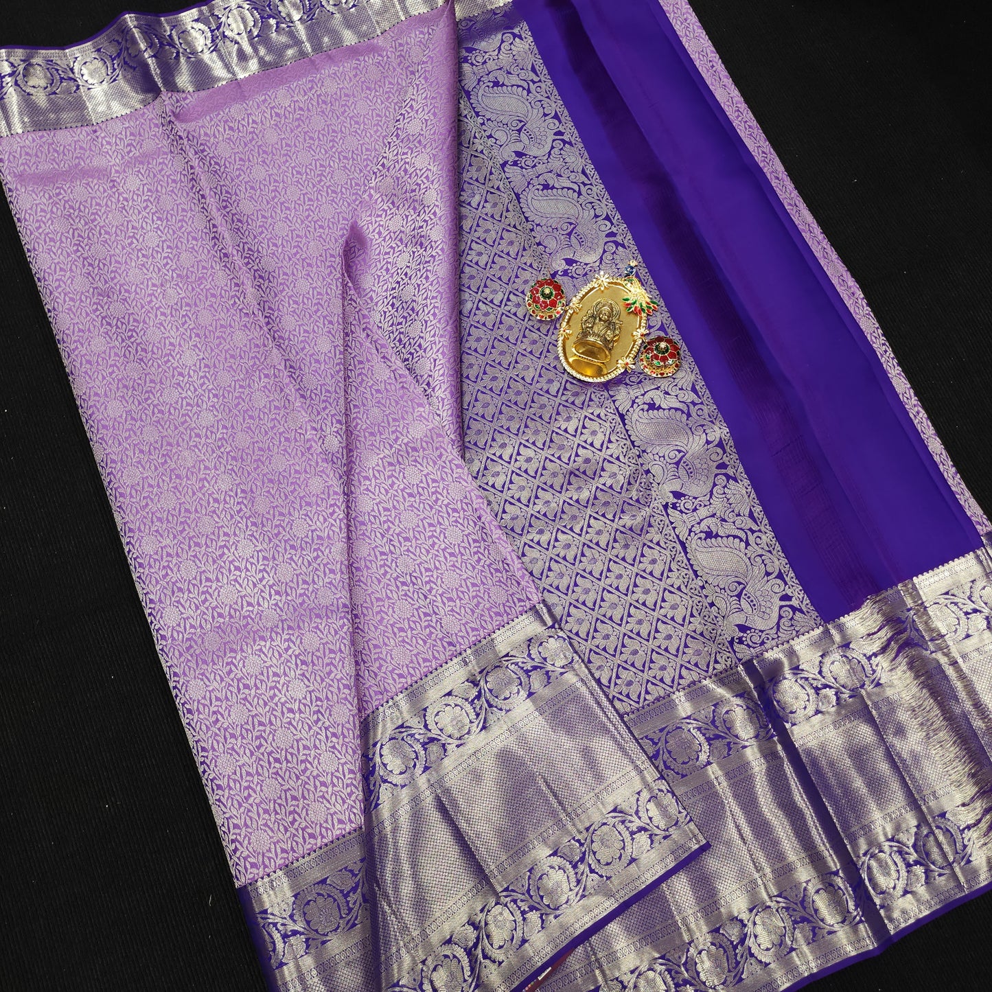 Pure Resham Bridal Kanchi Pattu Handloom Saree