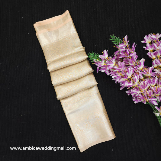 Semi Kanchi Pattu Pastel Saree