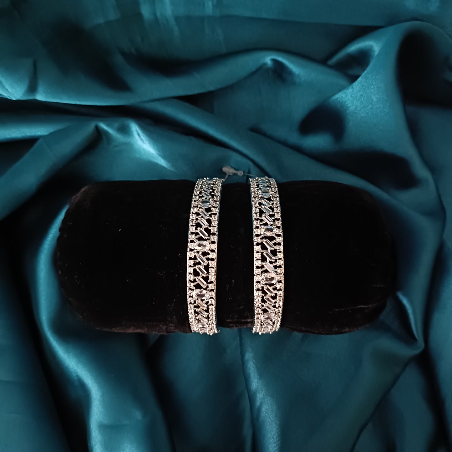 Beautiful Zircon Bangles - Ambica Wedding Mall