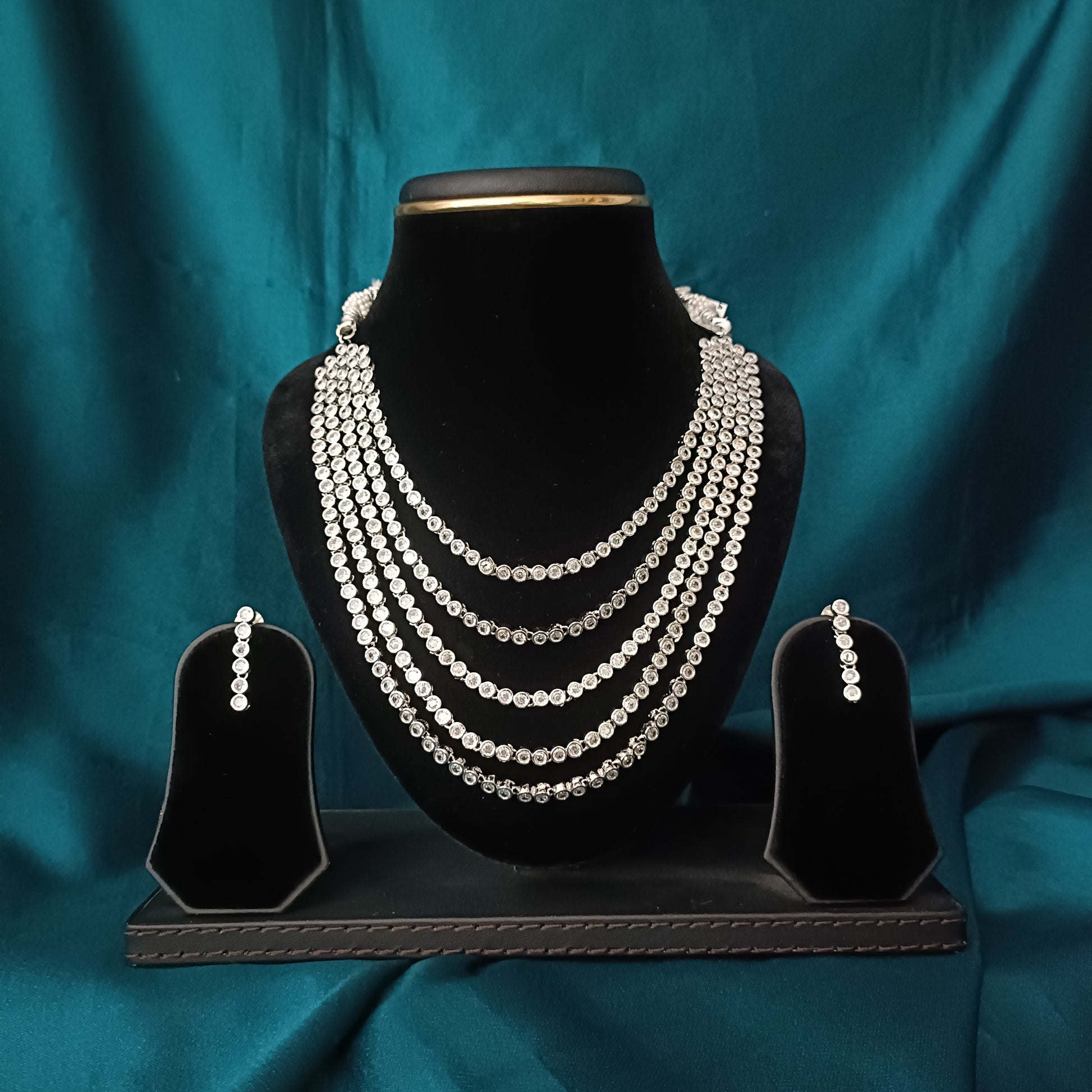 Trendy Layers Short Necklace - Ambica Wedding Mall