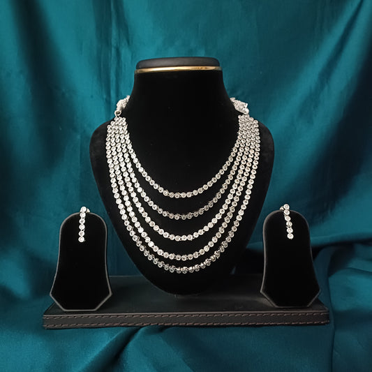 Trendy Layers Short Necklace - Ambica Wedding Mall