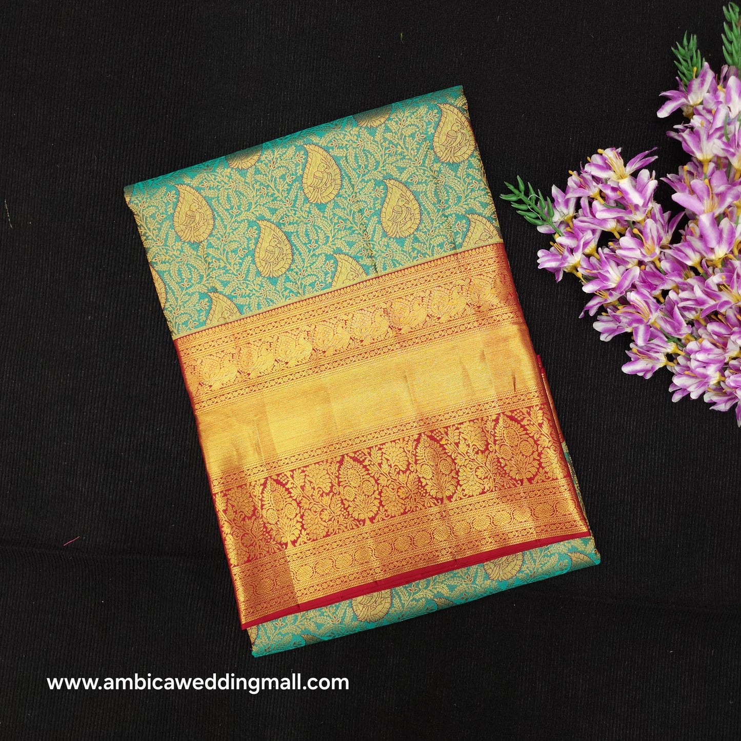 Bridal Resham Pure Handloom Kanchi Sarees