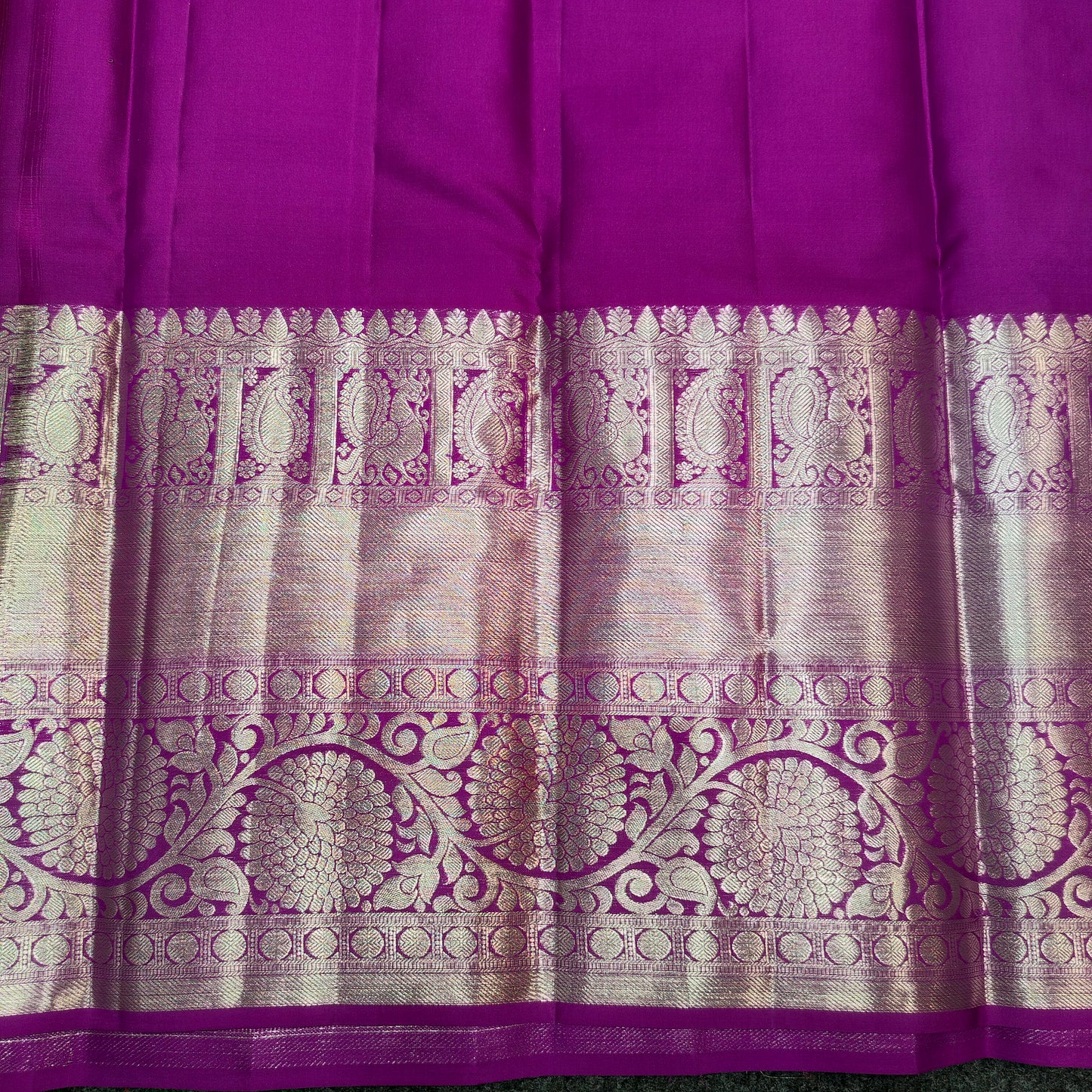 Pure Resham Bridal Kanchi Pattu Handloom Saree - Ambica Wedding Mall