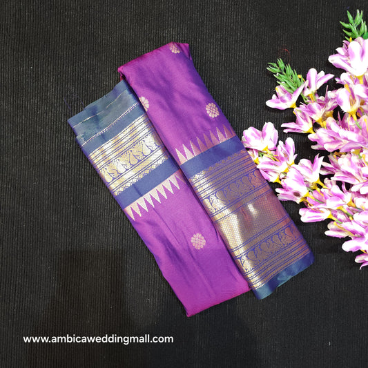 Gadwal semi Pattu Saree