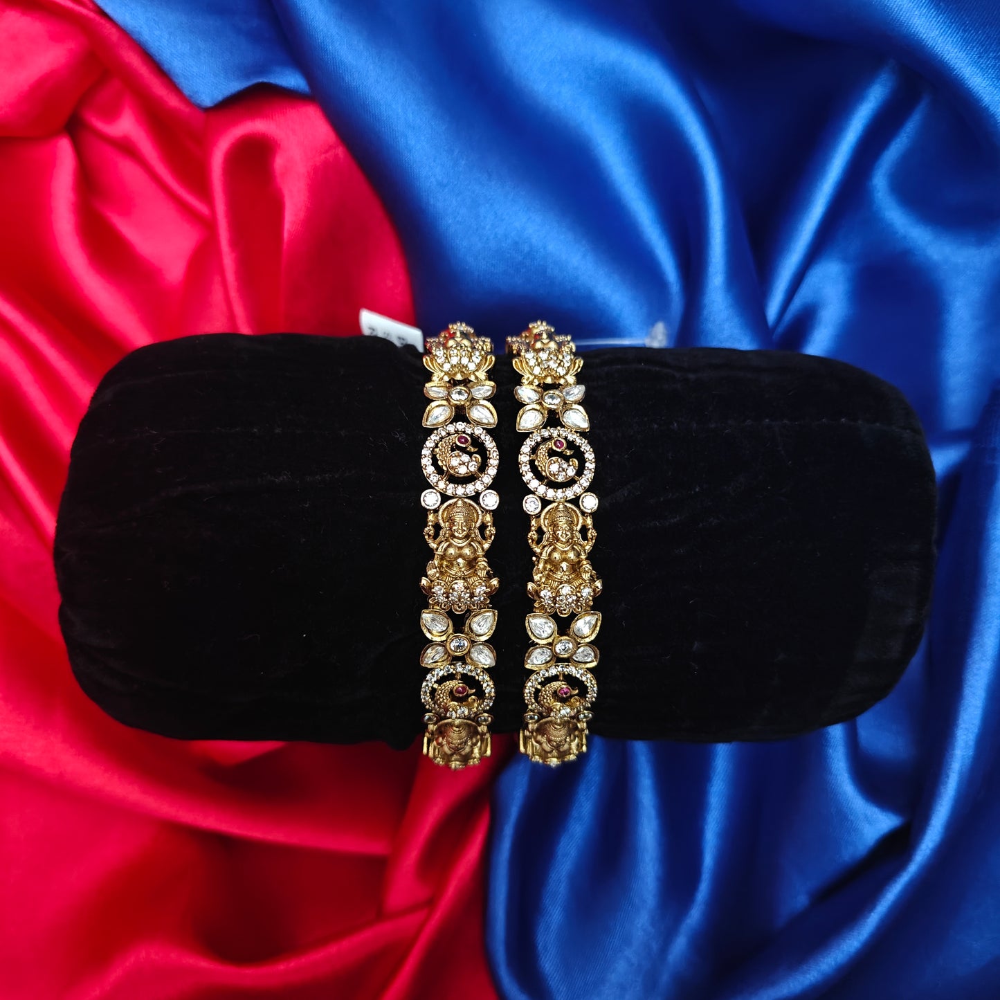 Beautiful Nakshi Bangle With Laxmi Idol - Ambica Wedding Mall