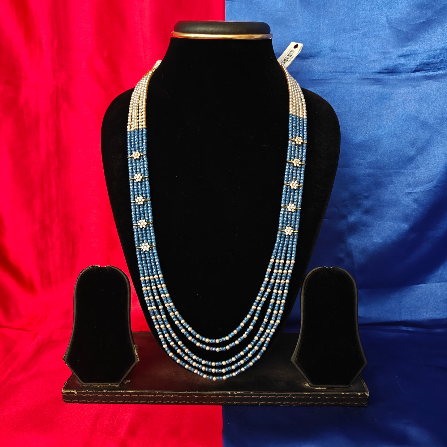 Beautiful Royal Blue Coloured Honex Necklace