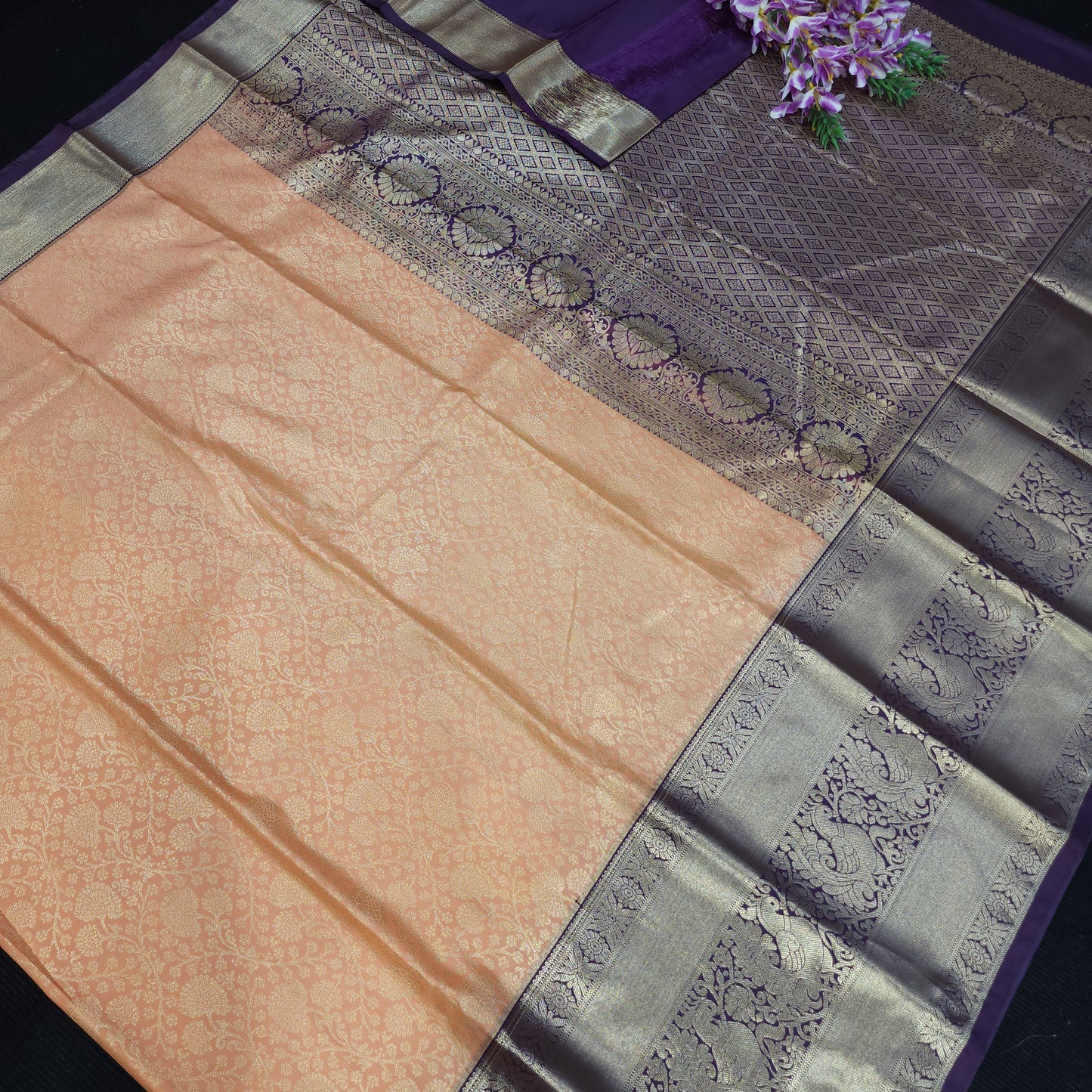 Resham Mix Kanchi Pattu Sarees