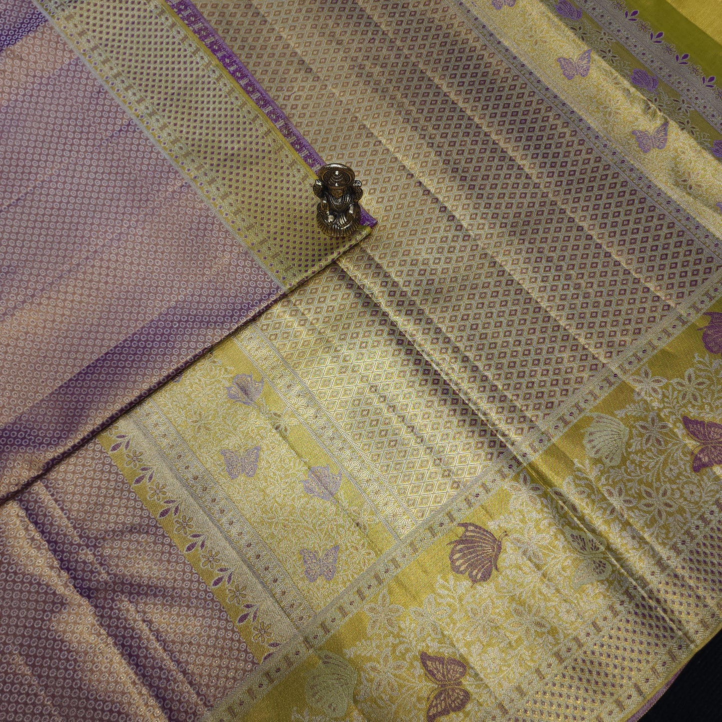 Pure Handloom Kanchi Pattu Bridal Saree