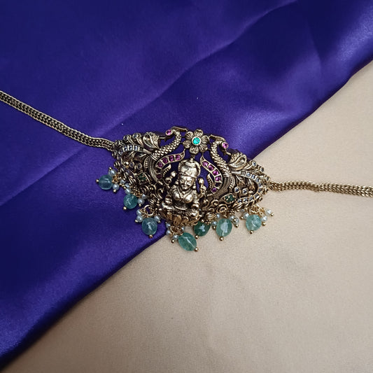 Beautiful Antique Finished Choker - Ambica Wedding Mall