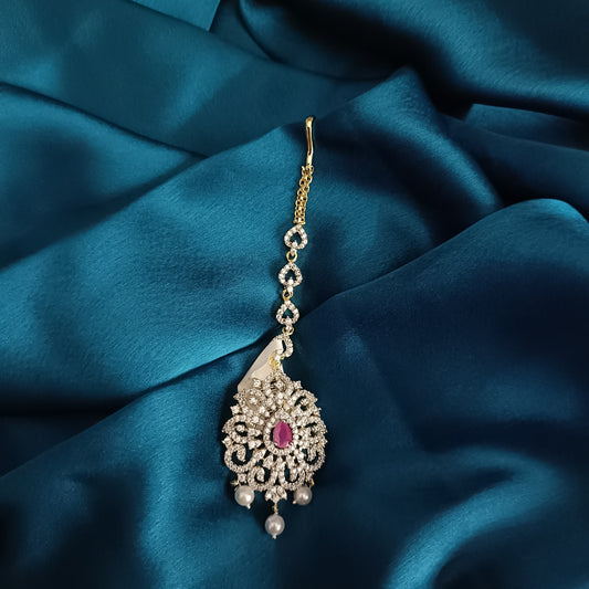 Elegant Ruby Tika - Ambica Wedding Mall