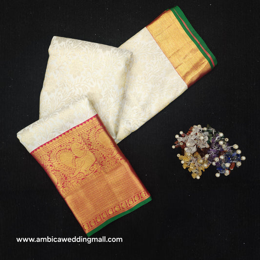 Pure Kanchi Pattu Resham Talambralu Saree