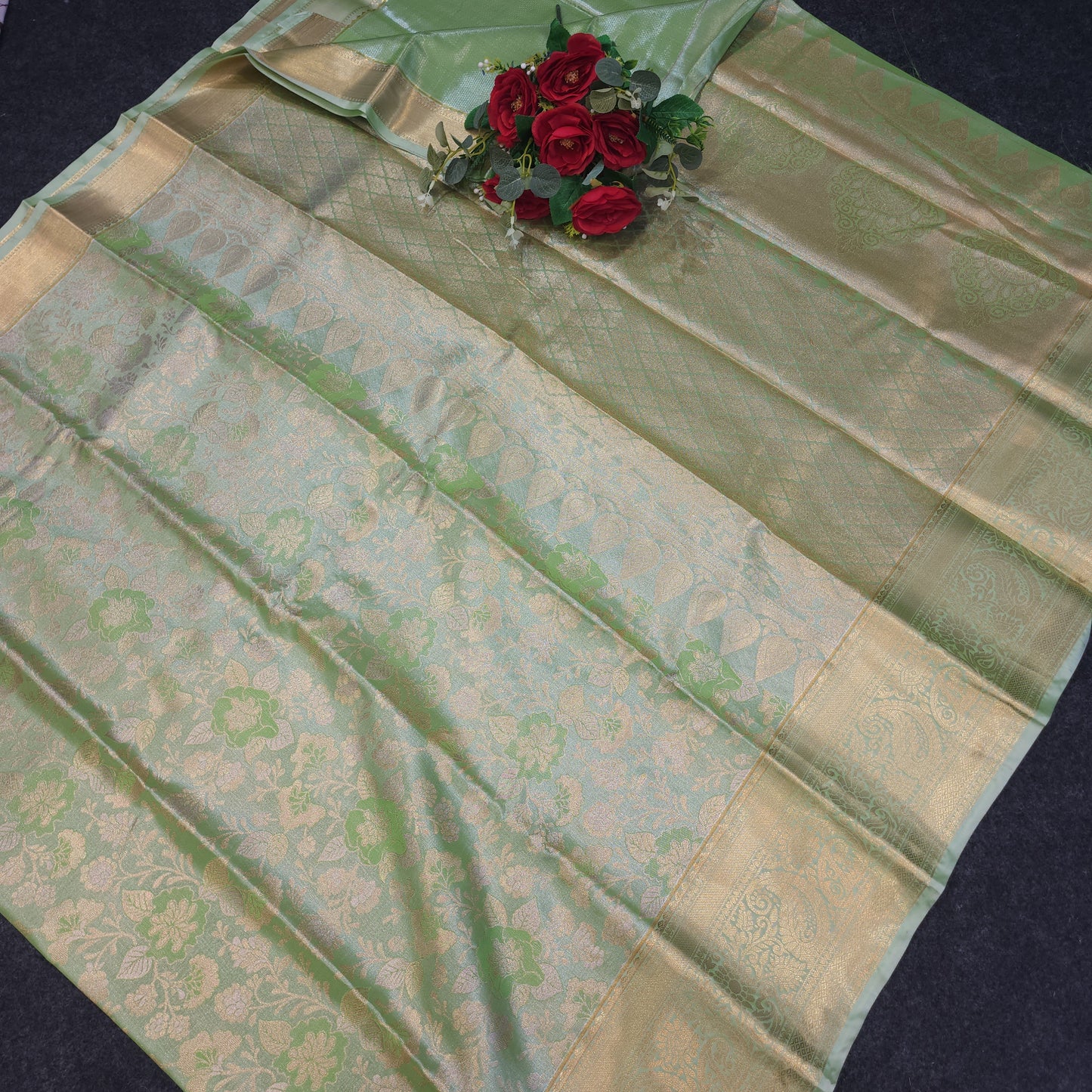 A+ Zari Kanchi Pattu Sarees💫