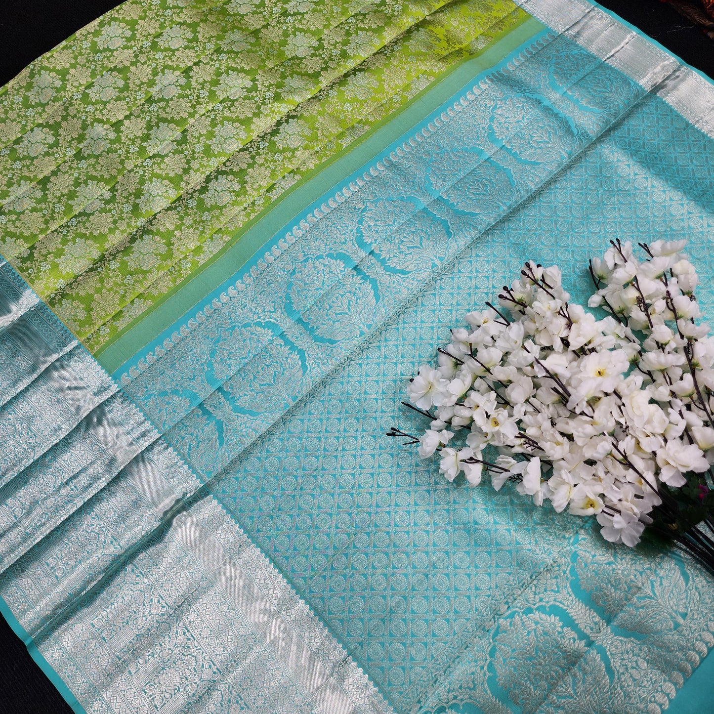 Pure Resham Bridal Kanchi Pattu Handloom Saree